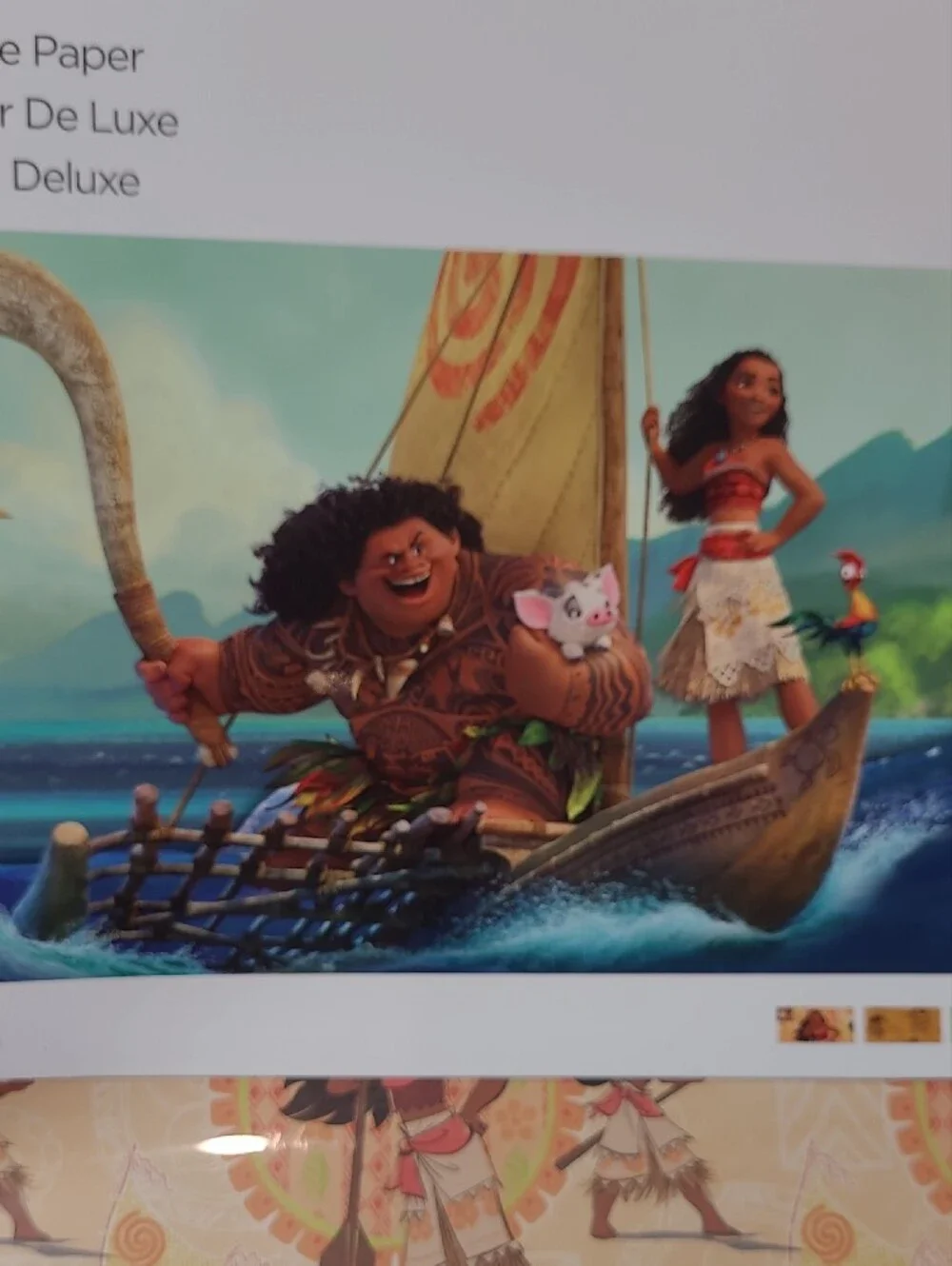 New Cricut Moana Deluxe Paper Pack - 12x12 Heavy Card Stock